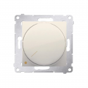 Simon54 Rotary dimmer for LED DS9L2.01/41 beige SIMON