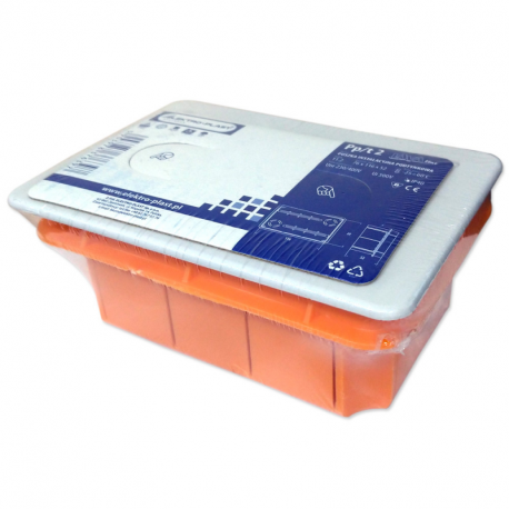 P/t box 76x116x52mm Pp/t 2 11.2 ELEKTRO-PLAST