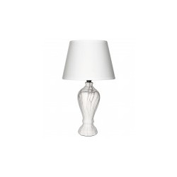 IDRA table lamp white beige shade E14 Vitalux
