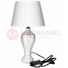 IDRA table lamp white beige shade E14 Vitalux