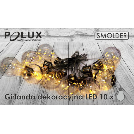 Girlanda SMOLDER 230V 20xG45 5,3m 313263 Polux
