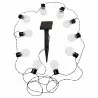 Girlanda KULKI solarna 10LED WW IP44 3,8m 309273