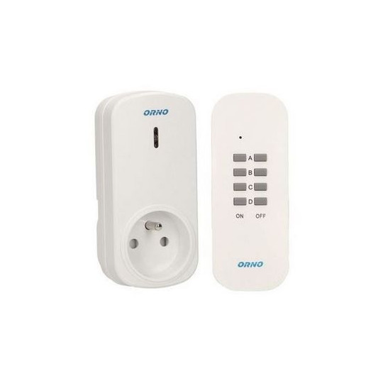 Wireless remote control socket1+1 OR-GB-420 Orno