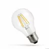 LED bulb GLS COG 6W clear neutral color E27 Spectrum