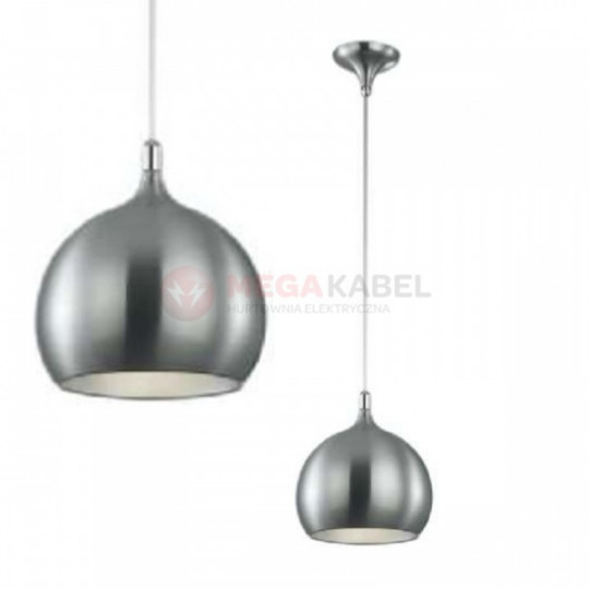 Ceiling lamp K-3586CC-1 pendant E27 40W matte chrome Kaja