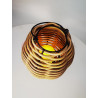 Lampa lampion boho RATTAN BASKET S świeca HK-729-52 MK