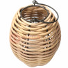 Lampa lampion boho RATTAN BASKET S świeca HK-729-52 MK