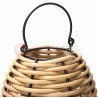 Lampa lampion boho RATTAN BASKET S świeca HK-729-52 MK