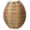 Lampa lampion boho RATTAN BASKET L świeca HK-729-54 MK