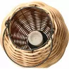 Lampa lampion boho RATTAN BASKET L świeca HK-729-54 MK