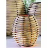 RATTAN BASKET S candle boho lantern HK-729-52 MK.