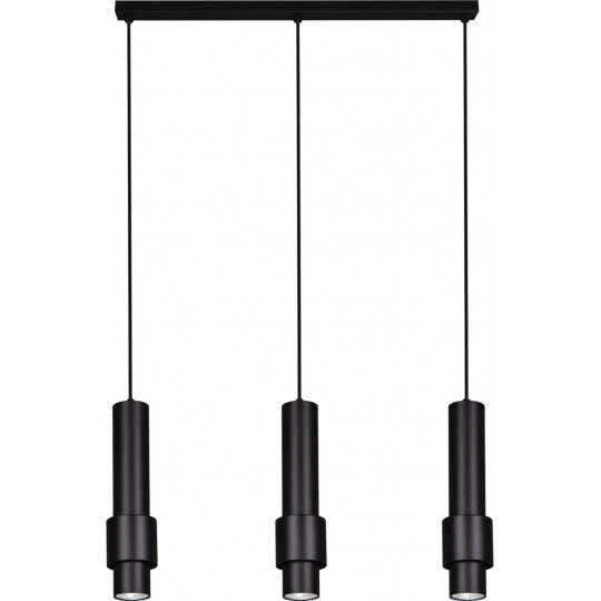 Lampa wisząca ROTO III K-4545 czarny/czarny GU10