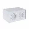 HADAR Q2 ceiling lamp white 2xGU10 313133 Polux
