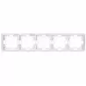 Simon Basic Neos 5gang frame BMRC5/11 white SIMON