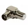 TV antenna connector angle transition Gn-F E8252
