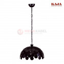 Ceiling lamp K-3092 pendant I black E27 60W KAJA