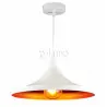 Lampa MODERN P306-1A white/gold zwis E27 IL MIO