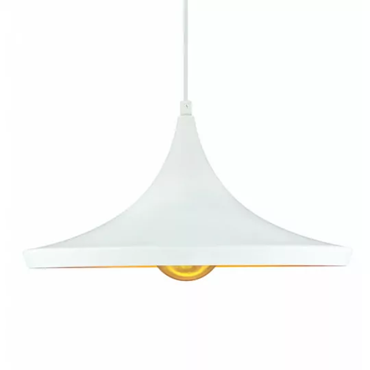 Lampa MODERN P306-1A white/gold zwis E27 IL MIO
