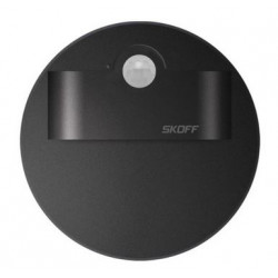 LED luminaire RUEDA Short +PIR black 1W 10V 4000K SKOFF
