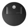 LED luminaire RUEDA Short +PIR black 1W 10V 4000K SKOFF