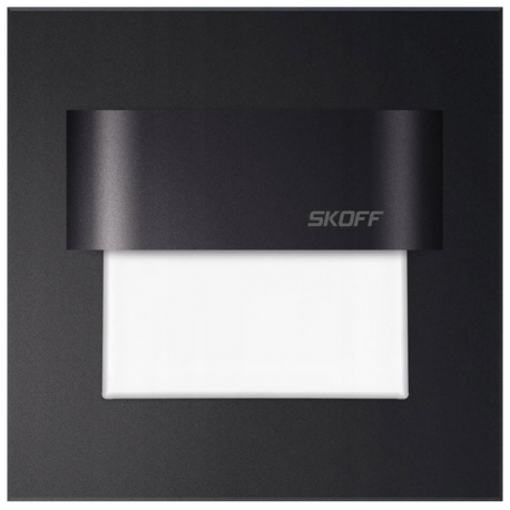 Oprawa Led Tango Czarny Mat CW 0,8W IP66 10V Skoff