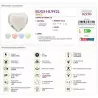 Lampka wtykowa Serce BUGS HL992L 02250