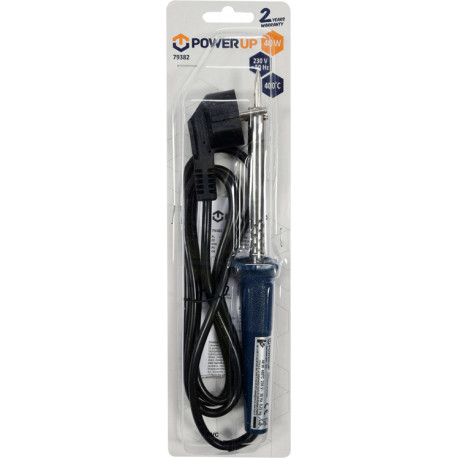 Resistance soldering iron 40W 5mm 400°C 79382 POWERUP