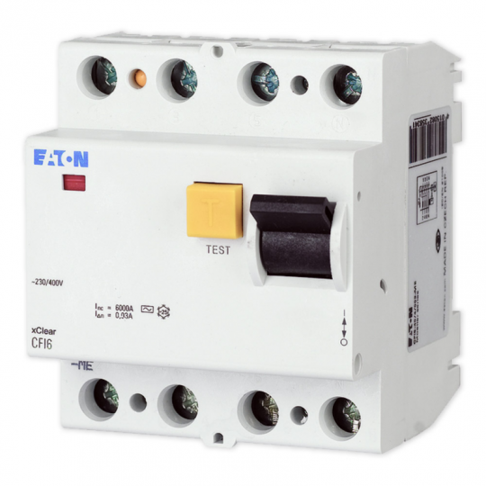 Differential current circuit breaker 4P 40/0,03A CFI6 AC EATON