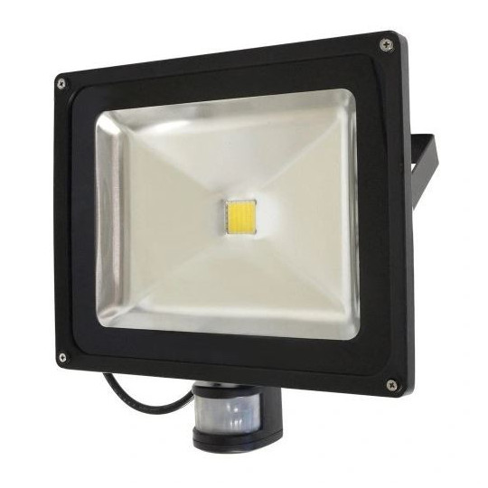 LED floodlight 50W with motion detector 4000K HQ IP65 ART