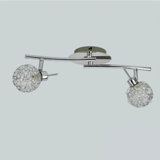 Lampa BERGEN-2 chrome 2xG9 28W Vitalux