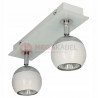 MATT-2R W/CH white-chrome aGU10 2x50W lamp Vitalux