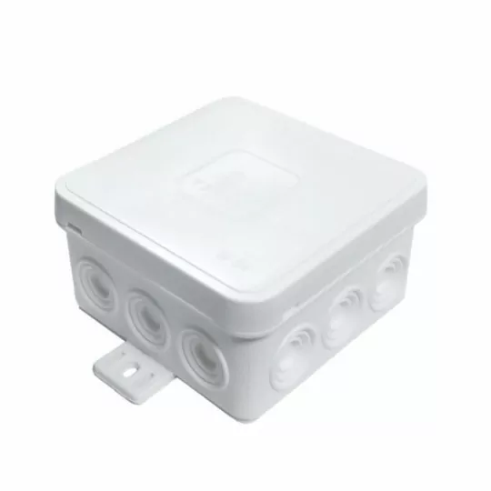 Puszka biała natynkowa 75x75x41 IP54 035-01 ViPlast