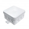 Surface mounted white box 75x75x41 IP54 035-01 ViPlast