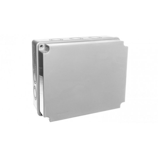 Hermetic hermetic box hollow with weakenings PH-4B.2 28.45 IP65 over-plaster 248x198x116 ELEKTRO-PLAST Opatówek