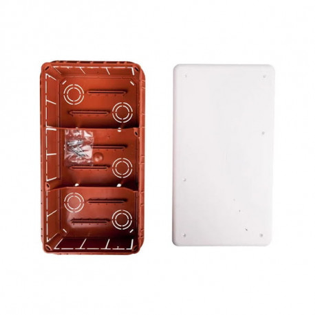 Flush box 152x294x70mm OL 10006 white OLAN