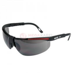 Safety glasses gray frames black YATO YT-7368