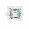 Simon54 double NO pushbutton DP2.01/11 white