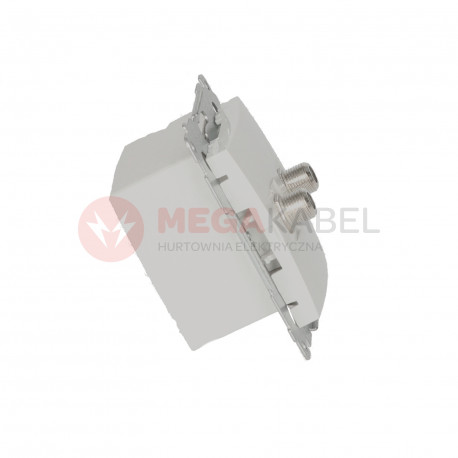 Simon54 Double SAT socket DASF2.01/11 white