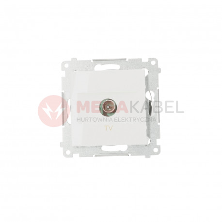 Simon54 TV single-ended socket DAK1.01/11 white