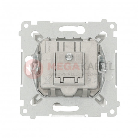 Simon54 R-TV-SAT antenna terminal socket DASK.01/11 white