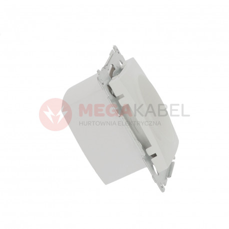 Simon54 Sub-single plug socket DG1Z.01/11 white