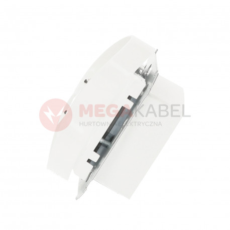 Simon54 Double grounded plug socket DGZ2MZ.01/11 white