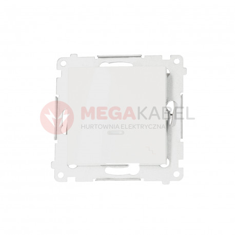 Simon54 Staircase switch with LED illumination DW6L.01/11 white