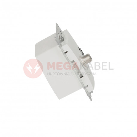 Simon54 SAT+RJ45 category 6 socket DASFRJ45.01/11 white