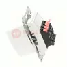 Simon54 4 way speaker socket DGL34.01/11 white SIMON