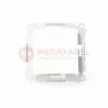 Simon54 &#34;bell&#34; pushbutton DD1.01/11 white