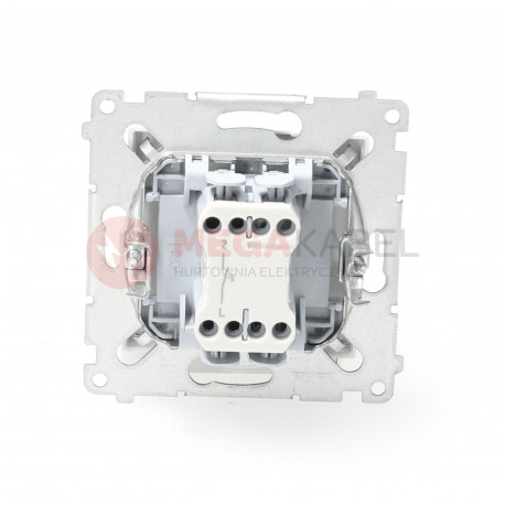 Simon54 "bell" pushbutton DD1.01/11 white