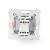 Simon54 &#34;bell&#34; pushbutton DD1.01/11 white
