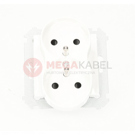 Simon54 Nature Socket-2 DGZ2MZN.01/11 white