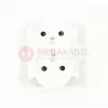 Simon54 Nature Socket-2 DGZ2MZN.01/11 white